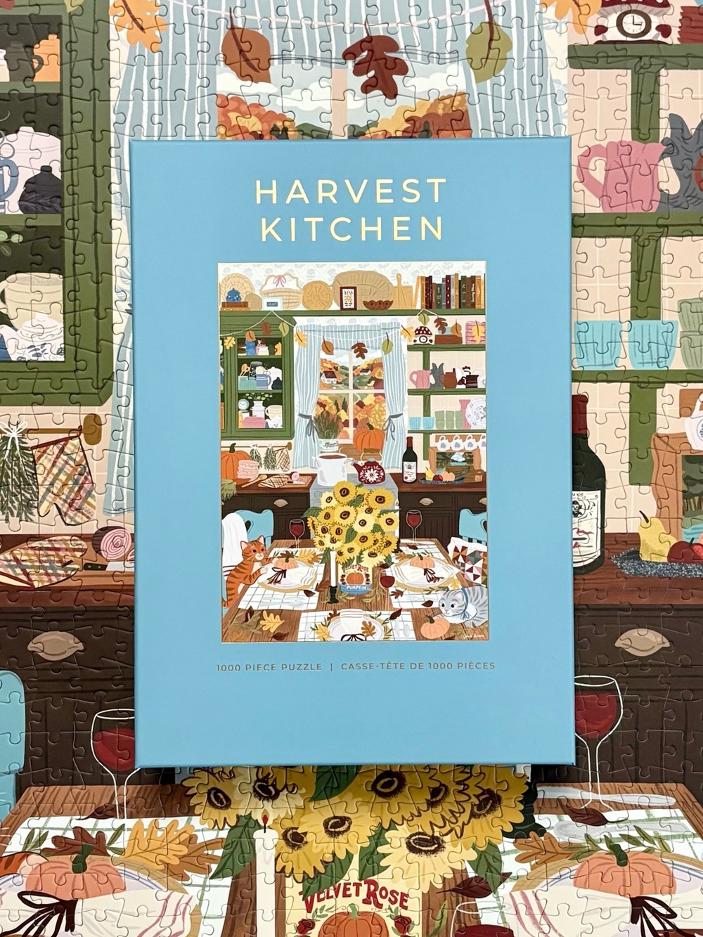 Harvest Kitchen 1000-Piece Jigsaw Puzzle - Hobbry